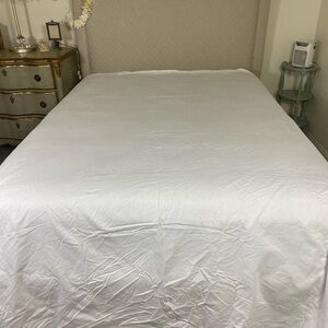 DECORUM King flat sheet luxurious Egyptian cotton OEKO TEX